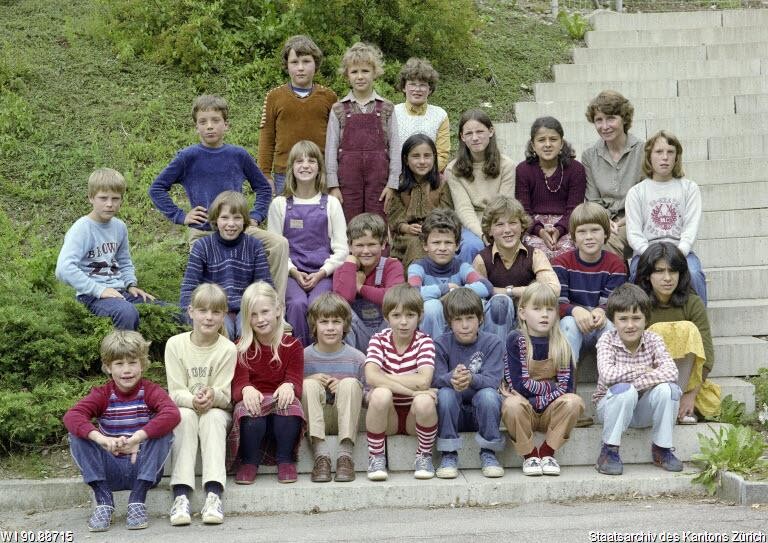 Klassenfoto Widmer 1979